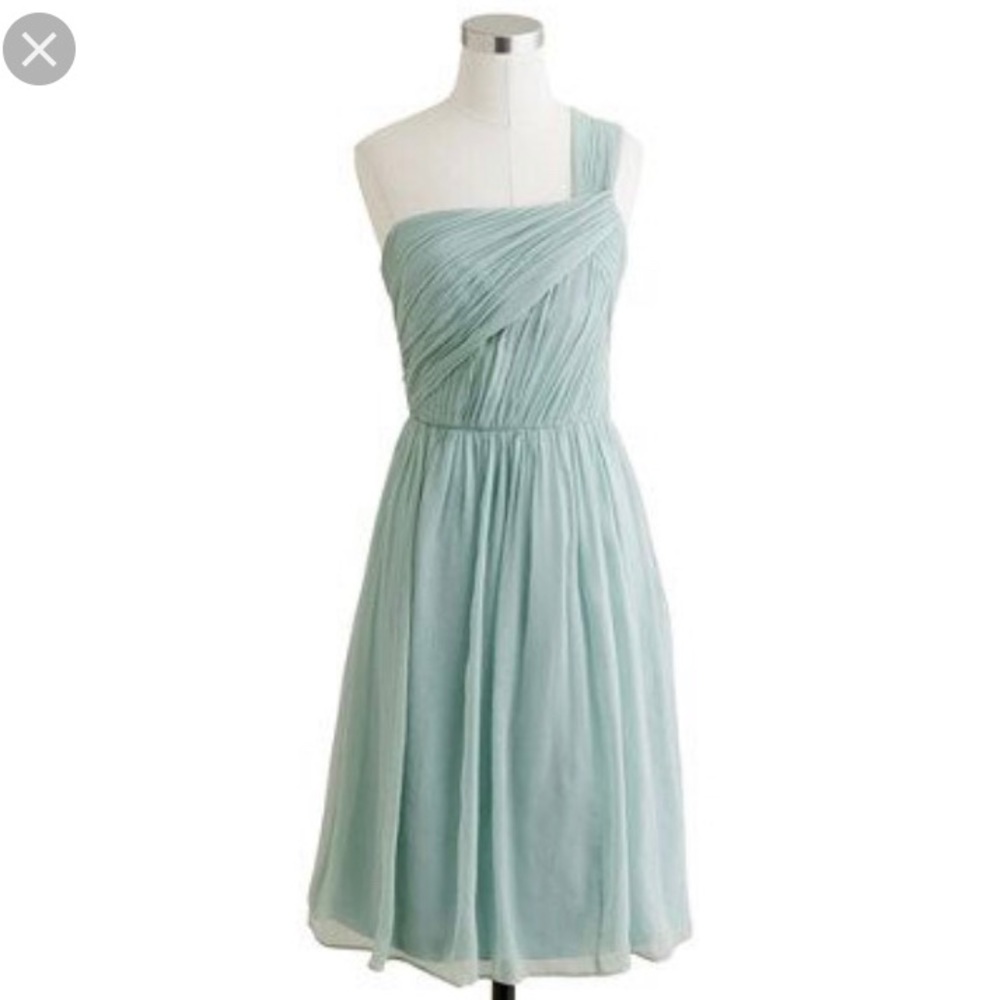 JCrew Lucienne Chiffon bridesmaids dress